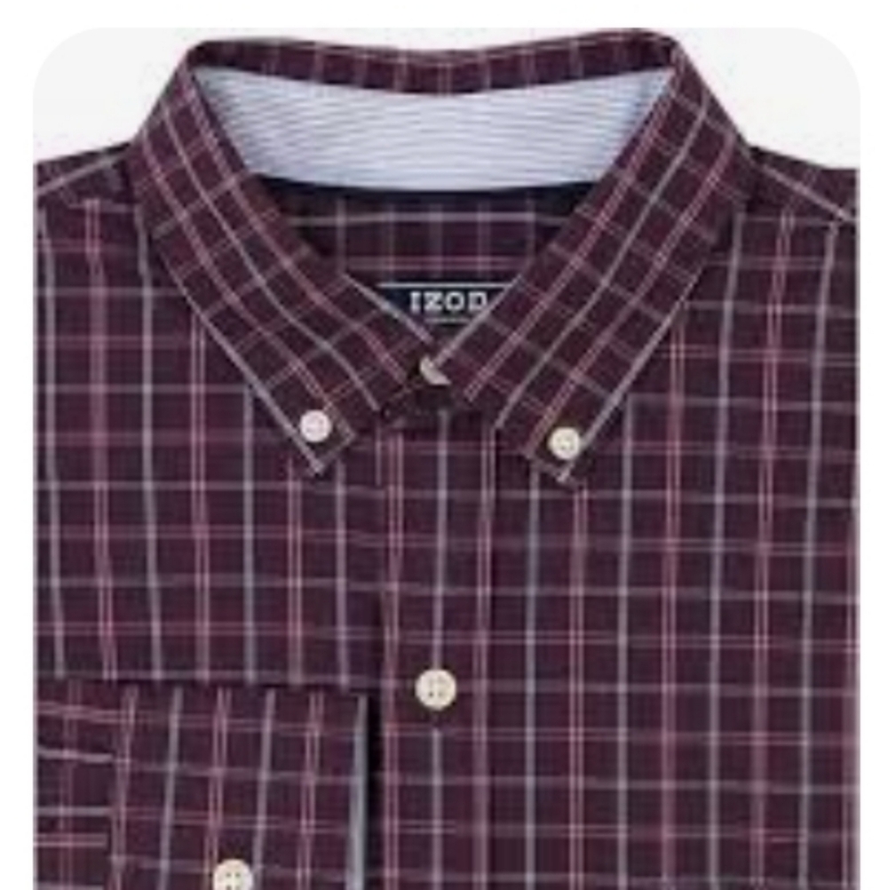 IZOD Men's Performance Comfort Long Sleve Shirt Size 2XB